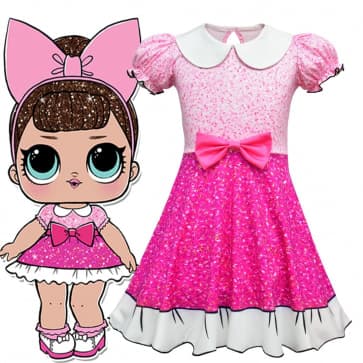 L.O.L. Surprise Fancy Doll Costume for Girls