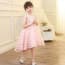 Cassie Feather with Beading Ruffle Girls Wedding Princess Dress