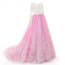 Cece Floral Lace Long Sleeve Girls Wedding Princess Dress