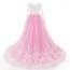 Cece Floral Lace Long Sleeve Girls Wedding Princess Dress
