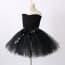 Celina Black Tutu Evening Wedding Party Dress
