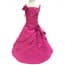 Chloe Floral Rhinestones Girls Princess Wedding Dress