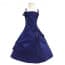 Chloe Floral Rhinestones Girls Princess Wedding Dress