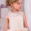 Clarice Floral Lace Ruffle Girls Wedding Princess Tutu Dress