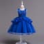 Coraline Floral Patches Girls Wedding Princess Dress