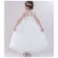 Davina Round Neck Sleeveless Girls Princess Wedding Dress