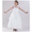 Davina Round Neck Sleeveless Girls Princess Wedding Dress