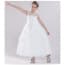 Davina Round Neck Sleeveless Girls Princess Wedding Dress