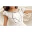 Deirdre Rhinestones with Lace Girls Princess Wedding Dress
