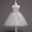 Demi Sleeveless Bling Sequin Girls Princess Wedding Dress