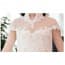 Euphemia Cheongsam Collar Cap Sleeve Girls Princess Wedding Dress
