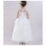 Fay Pleated Sleeveless Girls Princess Wedding Dress