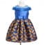 Gisela Dragonfly Printed Off-shouler Girls Princess Dress