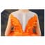 Golda Orange Swan Cap Sleeve Girls Wedding Princess Tutu Dress
