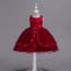 Goldie Floral Crochet Girls Wedding Tutu Princess dress