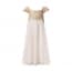 Grainne Lace Crochet Cap Sleeve Girls Princess Dress