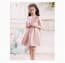 Haylee 2pcs set Floral Crochet Girls Princess Dress