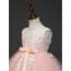 Hayley Floral Lace Sleeveless Girls Princess Wedding Dress