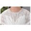 Hillary Floral Lace Short Sleeve Girls Wedding Princess Dress