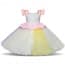 Holly Kids Unicorn Rainbow Tulle Dress