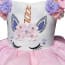 Holly Kids Unicorn Rainbow Tulle Dress