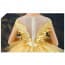 Ilse Gold Swan Cap Sleeve Girls Wedding Princess Tutu Dress