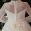 Jeanna Floral Lace Long Sleeve Girls Wedding Princess Dress