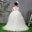 Kami White Swan Girls Wedding Princess Dress