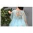Lavinia 3D Butterfly Lace Girls Wedding Princess Dress