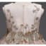 Maura Gold Floral Embroidery Girls Princess Wedding Dress
