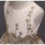 Maura Gold Floral Embroidery Girls Princess Wedding Dress
