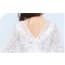 Maya Floral Embroidery with Rhinestones Half Sleeve Girls Wedding Princess Dress