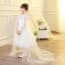 Nadene Embroidery with Rhinestones Sleeveless Girls Wedding Princess Dress