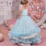 Nayeli Open Back 4 Layers Girls Wedding Princess Tutu Dress