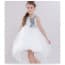 Nelly Sleeveless Sequin Girls Princess Wedding Dress