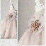 Nicola Chiffon Double Layers Sleeveless Girls Wedding Princess Tutu Dress