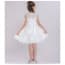 Olympia Sleeveless Crochet with Bow-knot Girls Princess Wedding Dress
