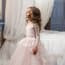 Oona 3D Butterfly with Lace Girls Wedding Princess Tutu Dress