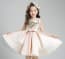 Orla Floral Embroidery Sleeveless Girls Wedding Princess Dress