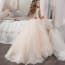 Orlaith Floral with Sequin Girls Wedding Princess Dress