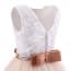 Orlaith Floral with Sequin Girls Wedding Princess Dress