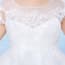 Patience Floral Embroidery Short Sleeve Girls Wedding Princess Dress
