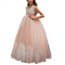 Patti Floral Lace Sleeveless Girls Wedding Princess Tutu Dress