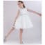 Perla Floral Lace Sleeveless Girls Princess Wedding Dress