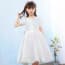 Phoenix Short Sleeve with Bow-knot Girls Wedding Princess Dress