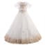 Raine Lace with Embroidery Girls Wedding Princess Dress