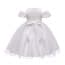 Rani Floral Lace Off Shoulder Girls Princess Wedding Dress
