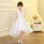 Ricki Lace V Neck Girls Wedding Princess Dress