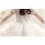 Salma Embroidery V Neck Long Sleeve Girls Wedding Princess Dress