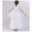 Tammy Lace Cloak with Tassel Sleeveless Girls Princess Wedding Dress